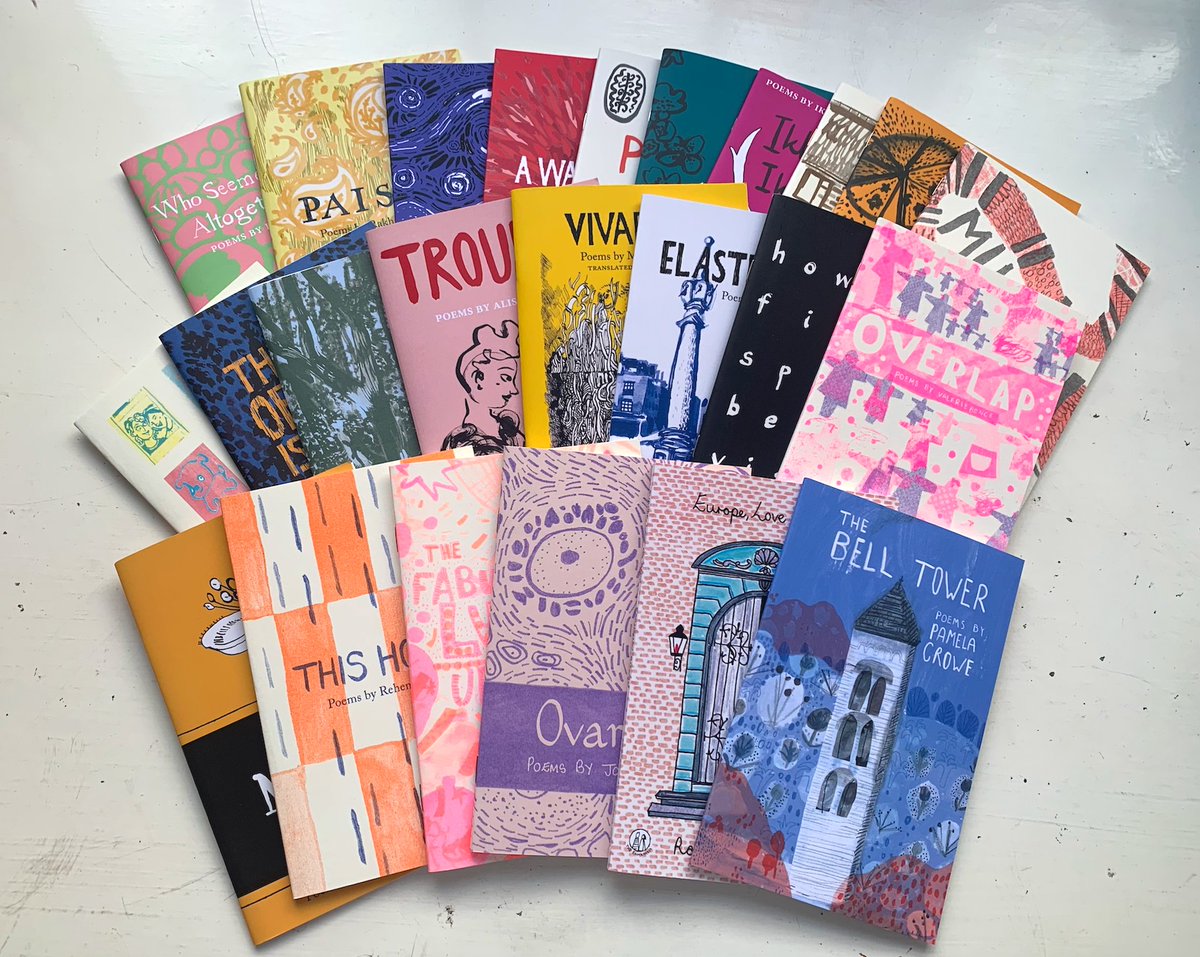 Our mission is to make beautiful books for adults and children, and we are confident our books will make gorgeous Christmas gifts! Here's a peek to some of our poetry pamphlets... 🌟 Browse our titles here: theemmapress.com ✉️Last post before Christmas: Fri 16th December