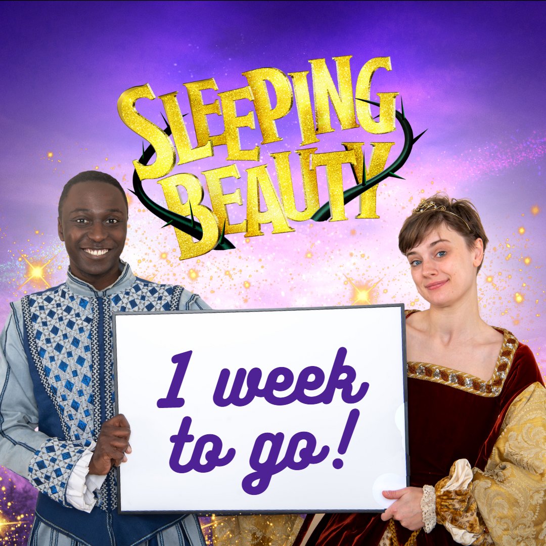 Opening night is in 1 week!
Tickets are going fast, you snooze you lose. Head over to our website to ensure you have tickets for this fun festive classic.
Previews begin on Thursday.

Sleeping Beauty | 24 Nov - 31 Dec | Link to our website can be found in our bio