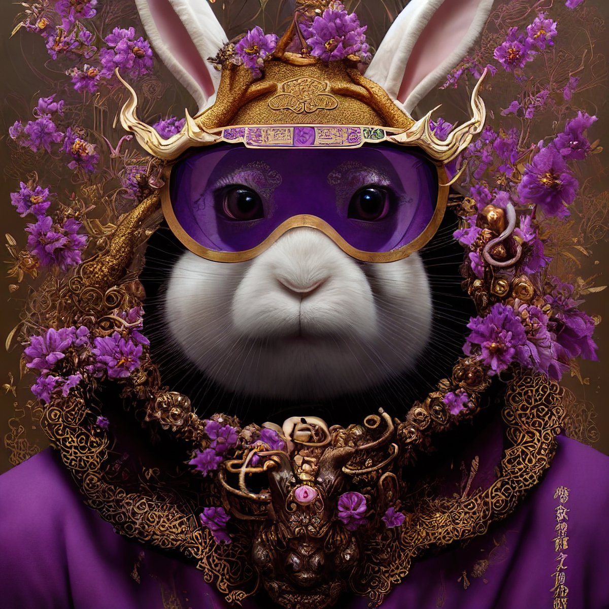 GM 🐰 Club! 

Check out this legend rabbit 🤩
Made with #stablediffusion 
----
#AI #AIart #aiartist #dalle2 #midjourney #NFTCommunity #nft #nfts #aiartsociety #aiartwork #nftcollection #aiartcommunity