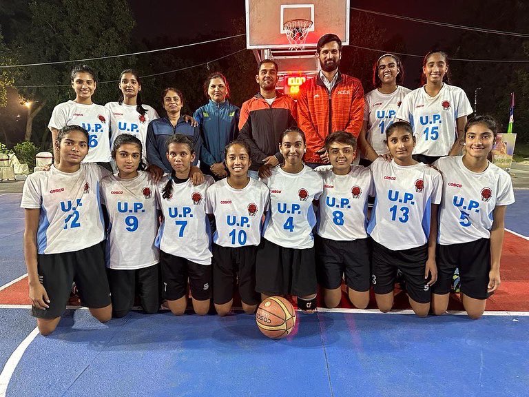 upba2017's tweet photo. Uttar Pradesh Junior teams qualify for Nationals. Boys secured first position whereas the girls secured second position in the East Zone Championship. #uttarpradeshbasketballassociation https://t.co/y8FGXVaHKi