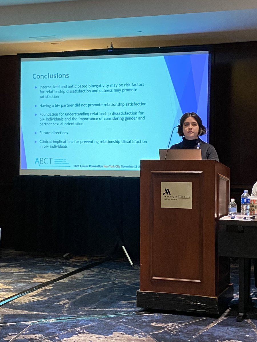 Brian Feinstein (he/him) (@bfeinsteinphd) on Twitter photo <a href="/KateDDorrell/">Kate Dorrell</a> giving a 🔥 presentation on partner gender & sexual orientation, minority stress, & relationship satisfaction among bi+ adults at <a href="/ABCTNOW/">Association for Behavioral and Cognitive Therapies</a>! #ProudMentorMoment #TheSHaGLab <a href="/KateDDorrell/">Kate Dorrell</a> giving a 🔥 presentation on partner gender & sexual orientation, minority stress, & relationship satisfaction among bi+ adults at <a href="/ABCTNOW/">Association for Behavioral and Cognitive Therapies</a>! #ProudMentorMoment #TheSHaGLab