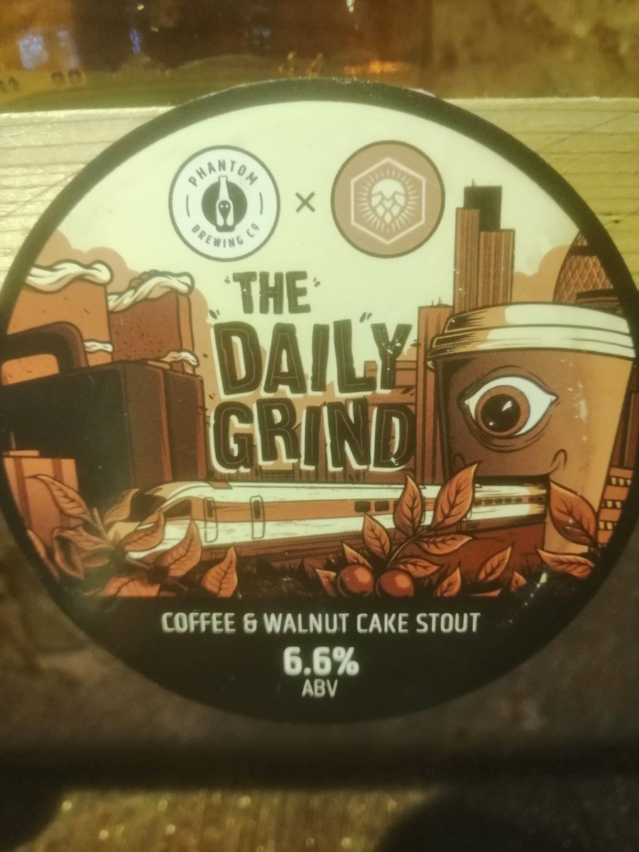 Just on keg <a href="/PantilesTap/">The Pantiles Tap</a> <a href="/PhantomBrewCo/">Phantom Brewing Co</a> Coffee &amp; Walnut Cake Stout.