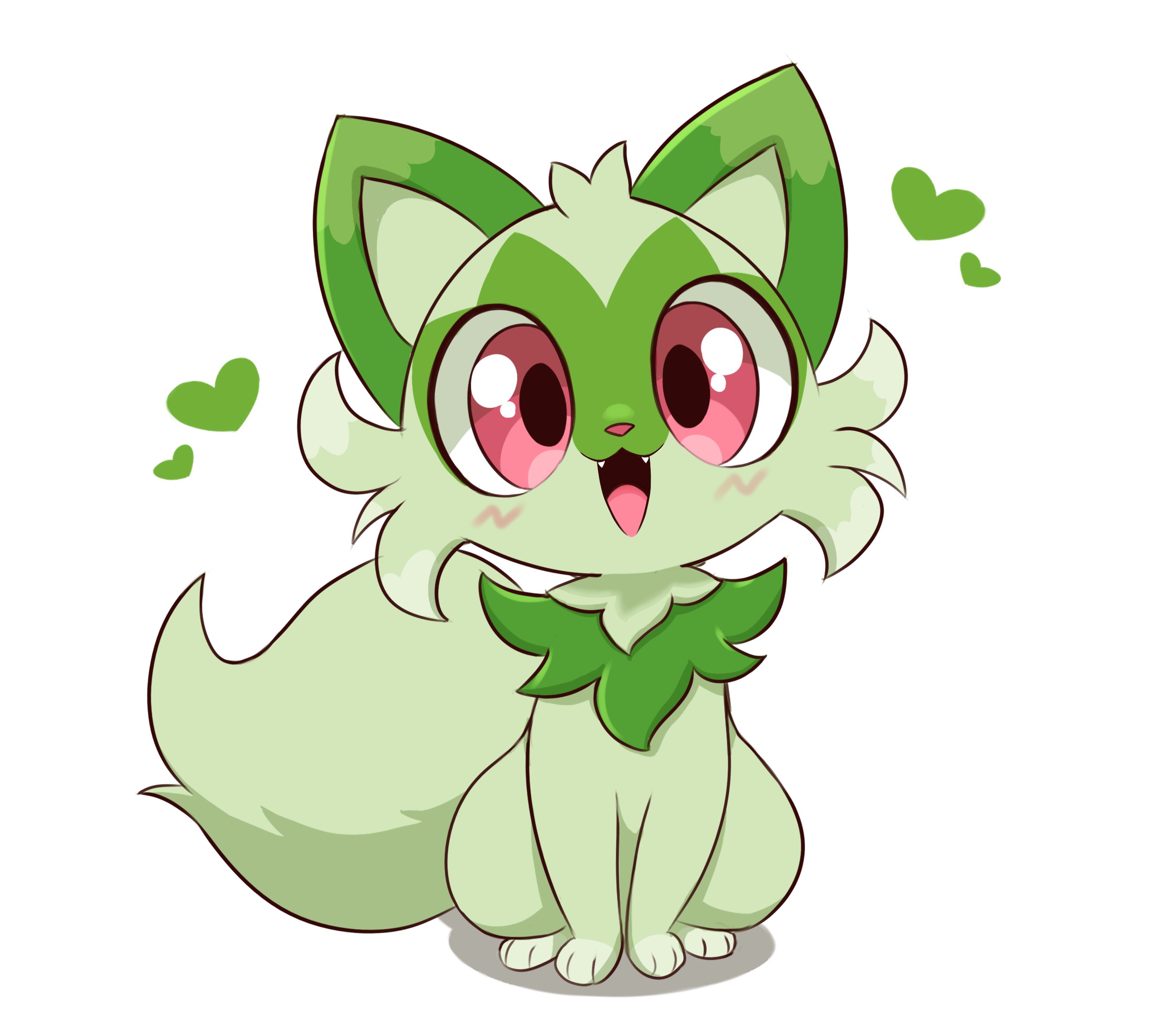 Sprigatito Weed Cat