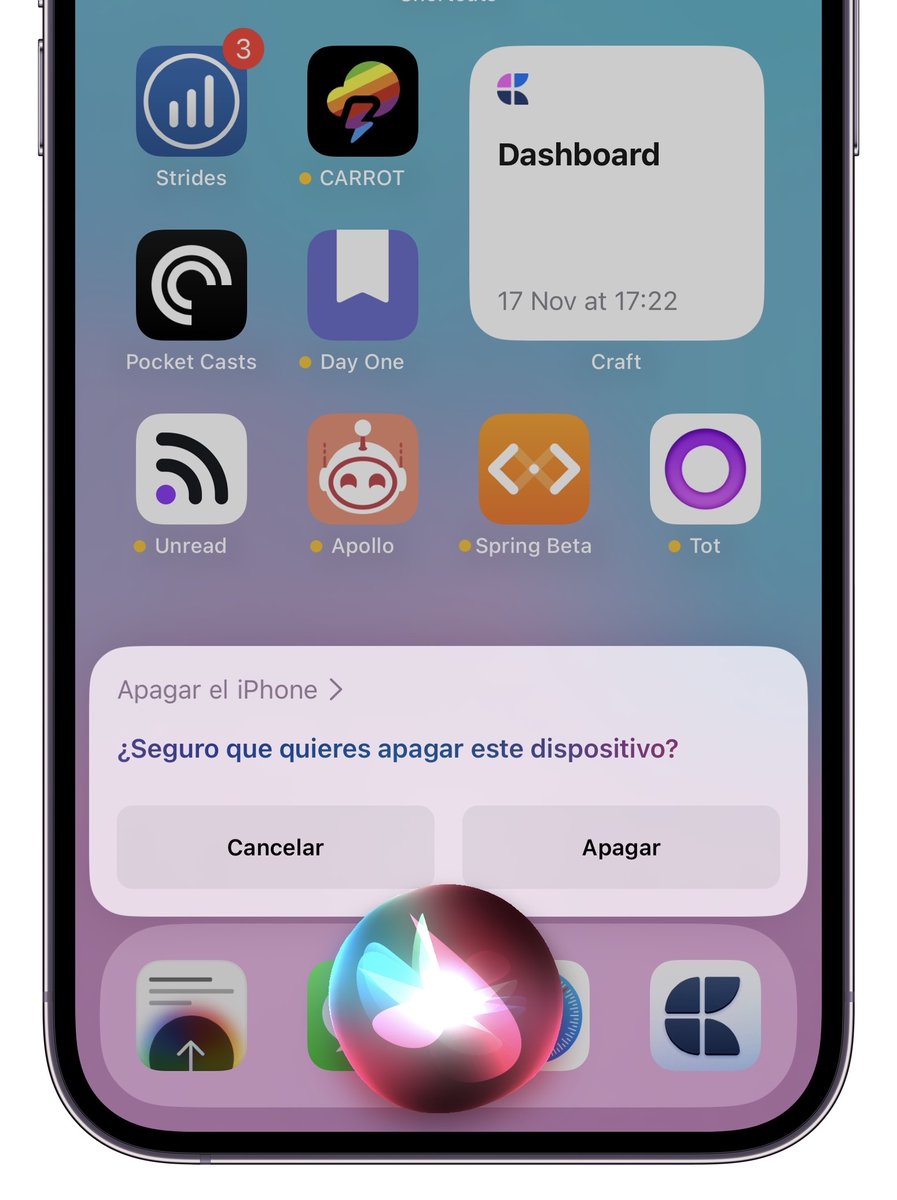 ifrnb's tweet photo. Siri ya nos permite apagar o reiniciar el iPhone si se lo pedimos. https://t.co/8xAbZiJIJn