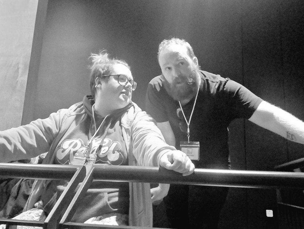 TheatreSpaceNE's tweet photo. Our cast have successfully  navigated their first session of the tech, guided along by director @KilviCorinne, AD voice @JessCornerVoice, AD Movement Heather Carroll, puppet master @SayaNaruse and DSM @alneale88 (all pictured) 🌟 https://t.co/KOXk0MFxB3