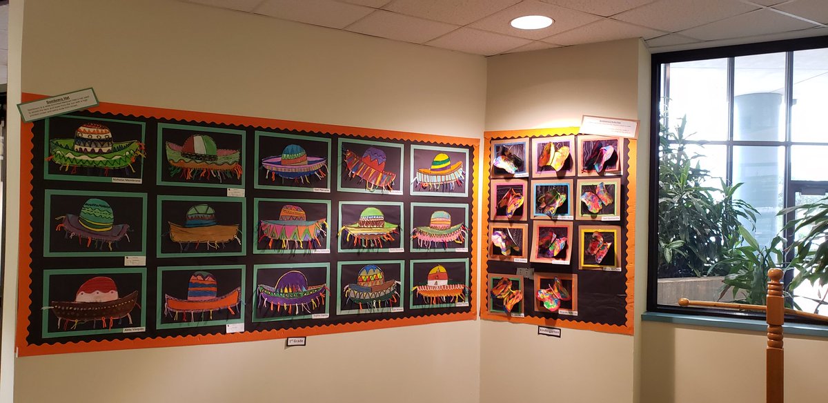 More beautiful artwork from our <a href="/boonelementary/">Boone Elementary</a> students! Thanks <a href="/Booneartists/">Boone Elem. Art Teacher.</a> for allowing the students to be so creative!
