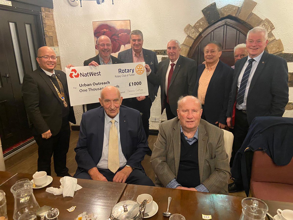 denniscortez's tweet photo. 😊We are glad, honoured and proud to support @UrbanOutreachUK 

☝️Magnificent impact to local people in Bolton is next to none!👌

🤗Together, we can #MakeADifference 

From all of us @TurtonRotary and Friends
 
#EducateLeadInspire #BeKind @RotaryGBI @TheBoltonNews @TheSTEMofHOPE https://t.co/EuhF5Bt6hq