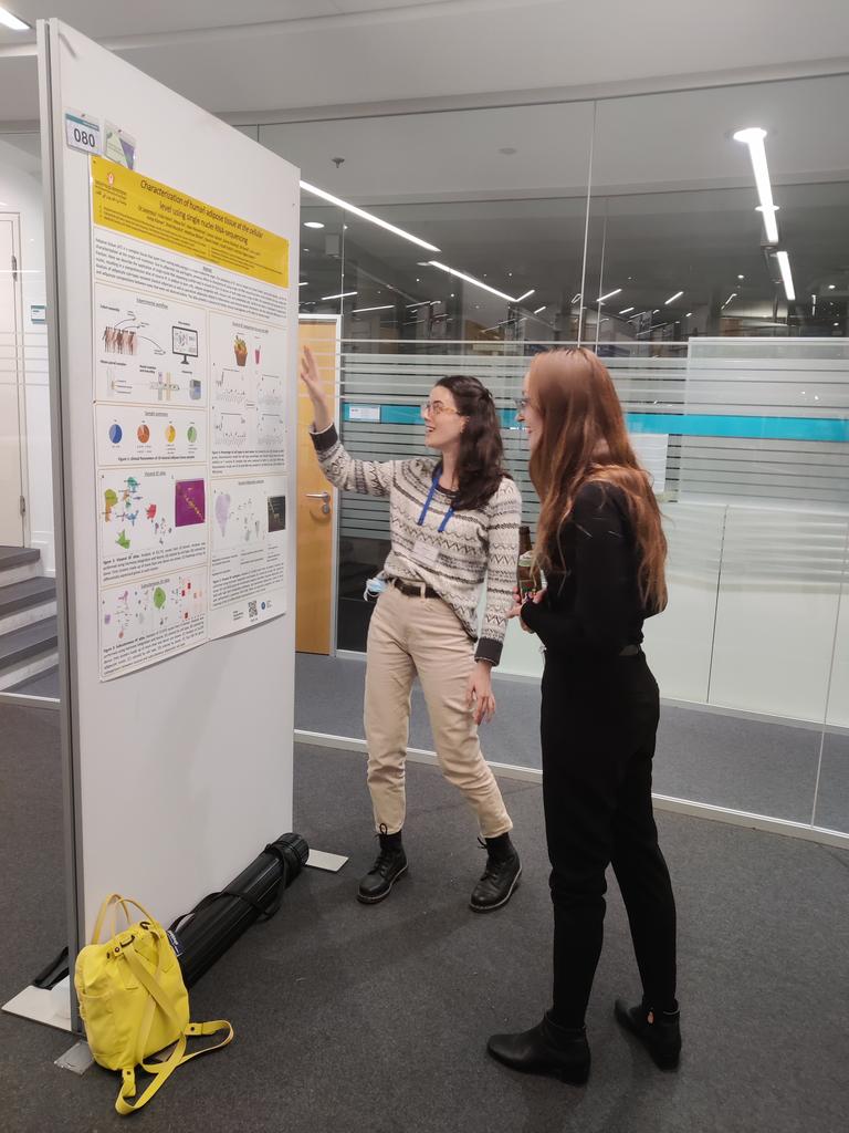 YegerLotemLab's tweet photo. Our PhD students presented posters at #EMBOOmics #proud https://t.co/pE69UrqCr2
