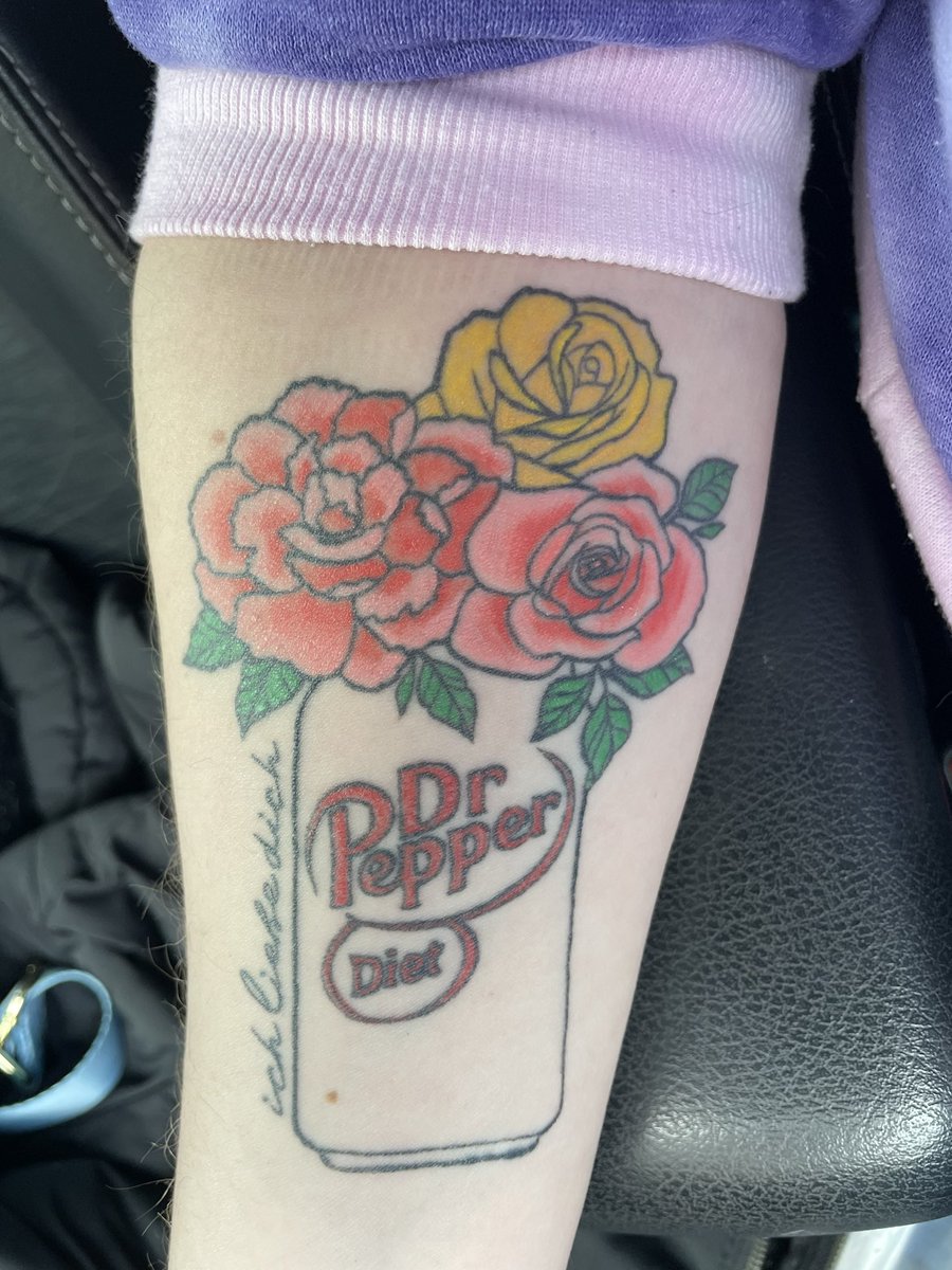 SpocksTardis's tweet photo. My Oma died February of 2020. When I went to the cemetery in July of 2020, I found a line of Diet @drpepper cans with flowers - Otta took her flowers every day. They were married 70 years. He passed on Thursday. I hope he’s dancing with her and sharing a Diet Dr. Pepper. https://t.co/D5VPNo3JcF
