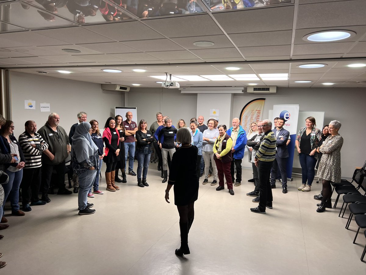 Aujourd’hui a eu lieu la 1ère #rencontre entre « #mentor » et « #mentoré ». 30 personnes réunies en binôme dans le cadre du #challenge #DELD #Transvosges avec @poleemploi_GE #Thann, #Guebwiller &amp; #Icacoaching