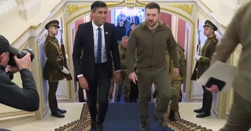 furkanhabernet's tweet photo. İngiltere Başbakanı Sunak, Kiev'e ilk ziyaretini gerçekleştirdi