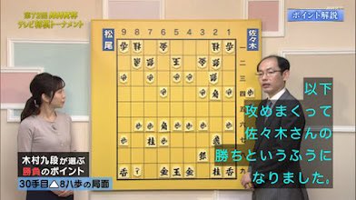happy50min_day's tweet photo. 勝負のポイントでも「研究の奥深さが生きた一局となりましたね」と研究の虫をべた褒めおじおじ https://t.co/7lcUqt9yga