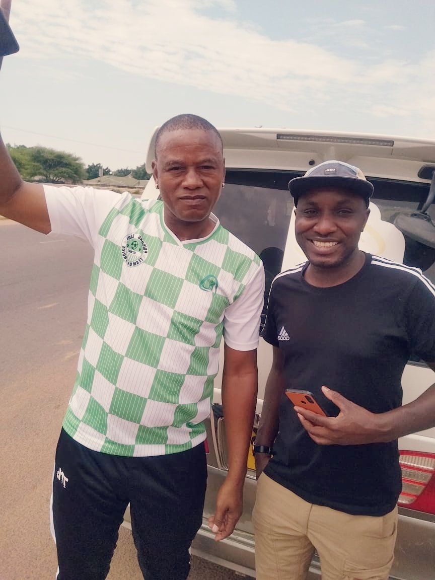 With Franco Exra Music in Botswana 🇧🇼✊