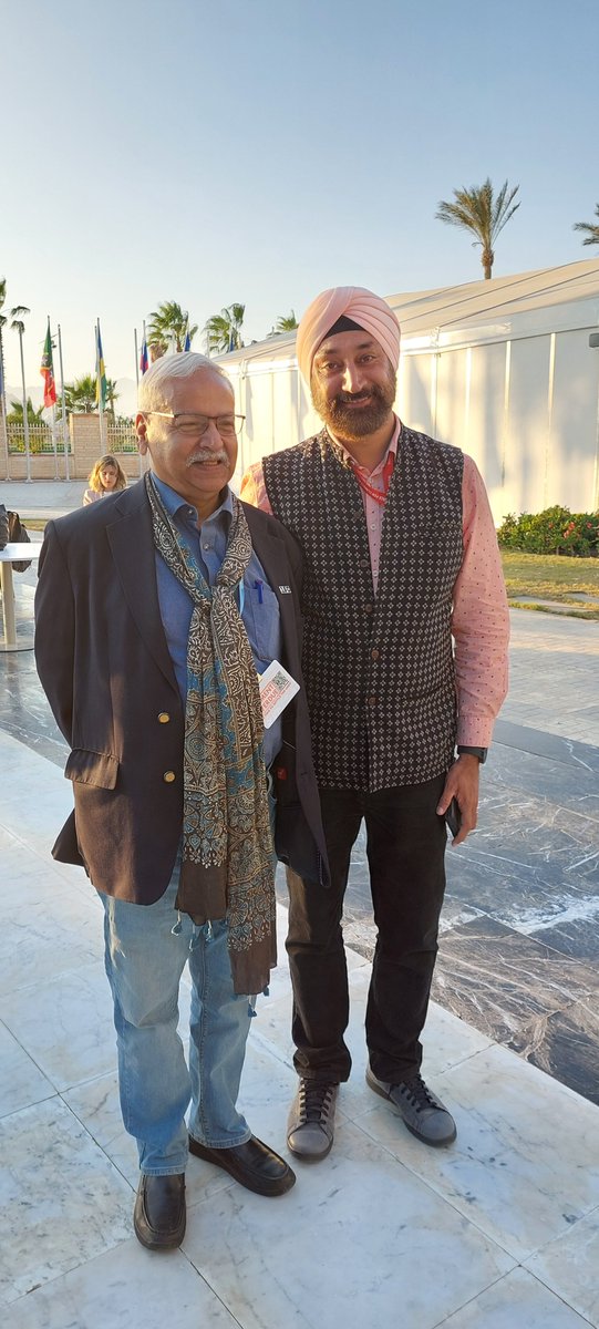 Saleemul Huq (@saleemulhuq) on Twitter photo With my long time warrior friend <a href="/harjeet11/">Harjeet Singh (@harjeet11.bsky.social)</a> celebrating the establishment of the <a href="/LossandDamage/">Loss and Damage Collaboration (L&DC)</a> Fund in <a href="/COP27P/">COP27</a> With my long time warrior friend <a href="/harjeet11/">Harjeet Singh (@harjeet11.bsky.social)</a> celebrating the establishment of the <a href="/LossandDamage/">Loss and Damage Collaboration (L&DC)</a> Fund in <a href="/COP27P/">COP27</a>