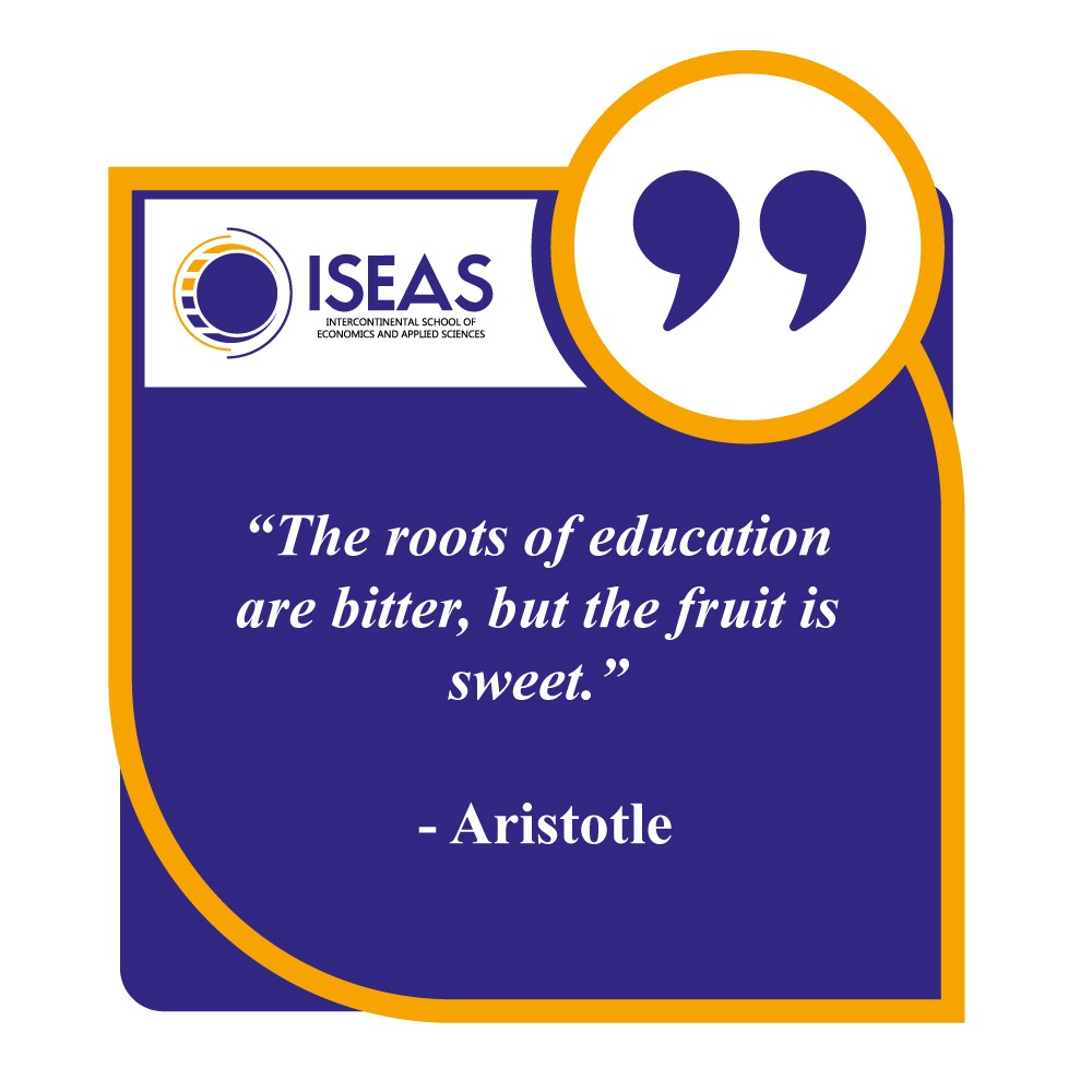 IseasUniversity's tweet photo. The roots of education are bitter, but the fruit is sweet. – Aristotle. @IseasUniversity  strives to create many happy returns and possibilities for our students!
✅We’re opening this #January2023 
👉Check out our courses on offer here https://t.co/xx4lad1aaU
✅Admissions soon! https://t.co/pLBiRslqip