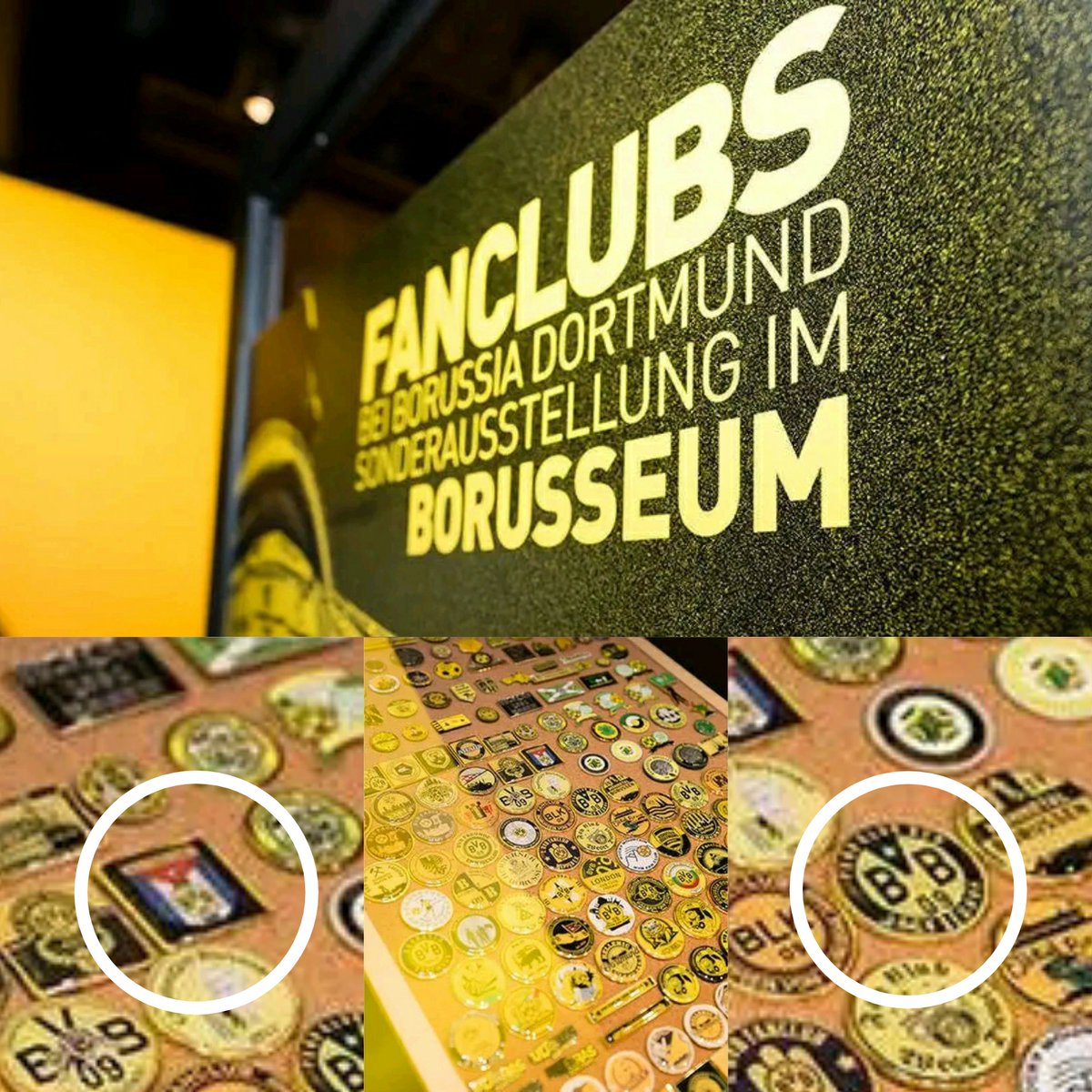 BVBCuba's tweet photo. #Cuba vive en el corazón de #Dortmund! 🖤💛🇨🇺

@BVB inauguró éste miércoles en la noche una nueva colección en el #Borusseum dedicada a sus 1000 clubes de fans al rededor del mundo. Fidelidad incondicional en los buenos y los malos tiempos. 

📄(1/3) https://t.co/vBGgsQqOmk
