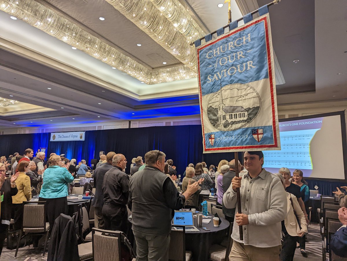 We give thanks for Church of Our Savior, Montpelier who has been welcomed into Annual Convention in full Church status from Mission status.  Thanks be to God!