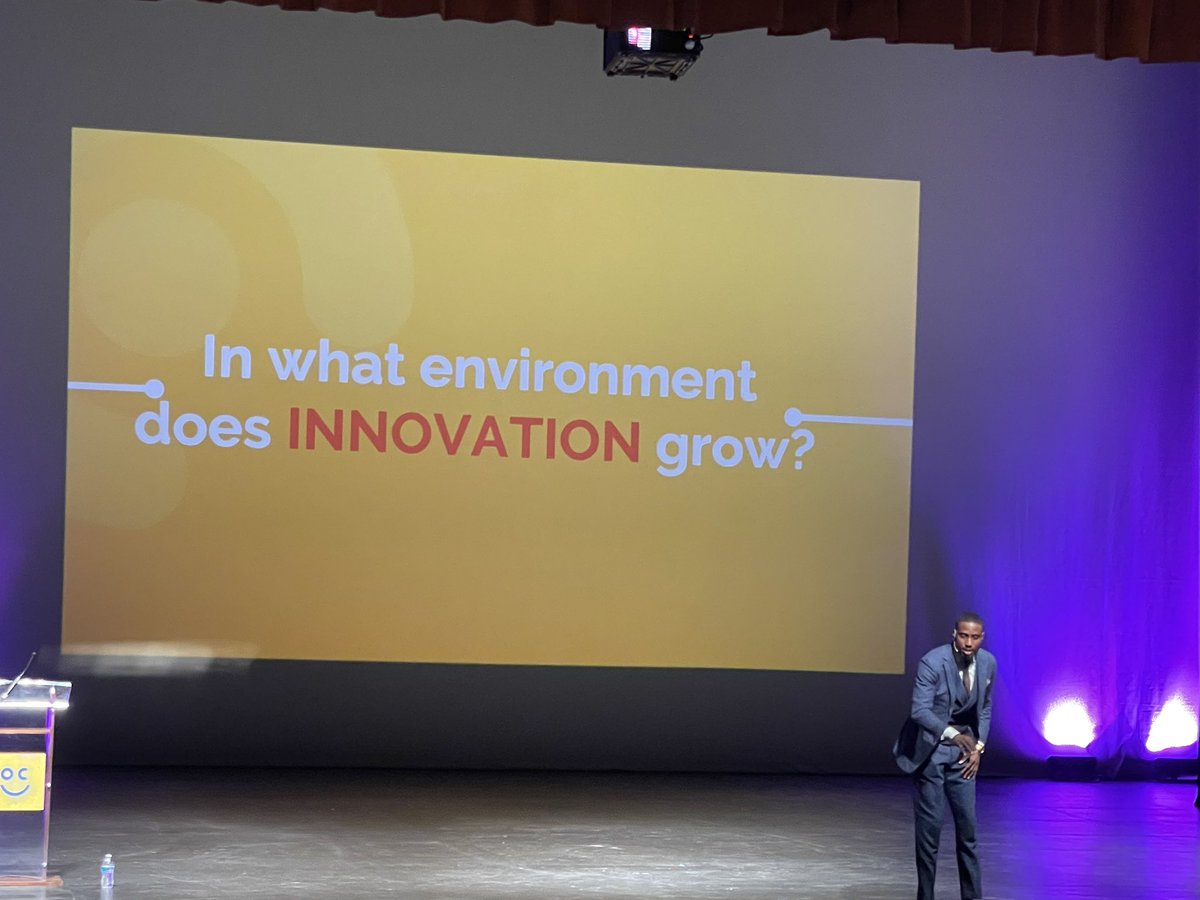 In what environment does INNOVATION grow? #CGMD22