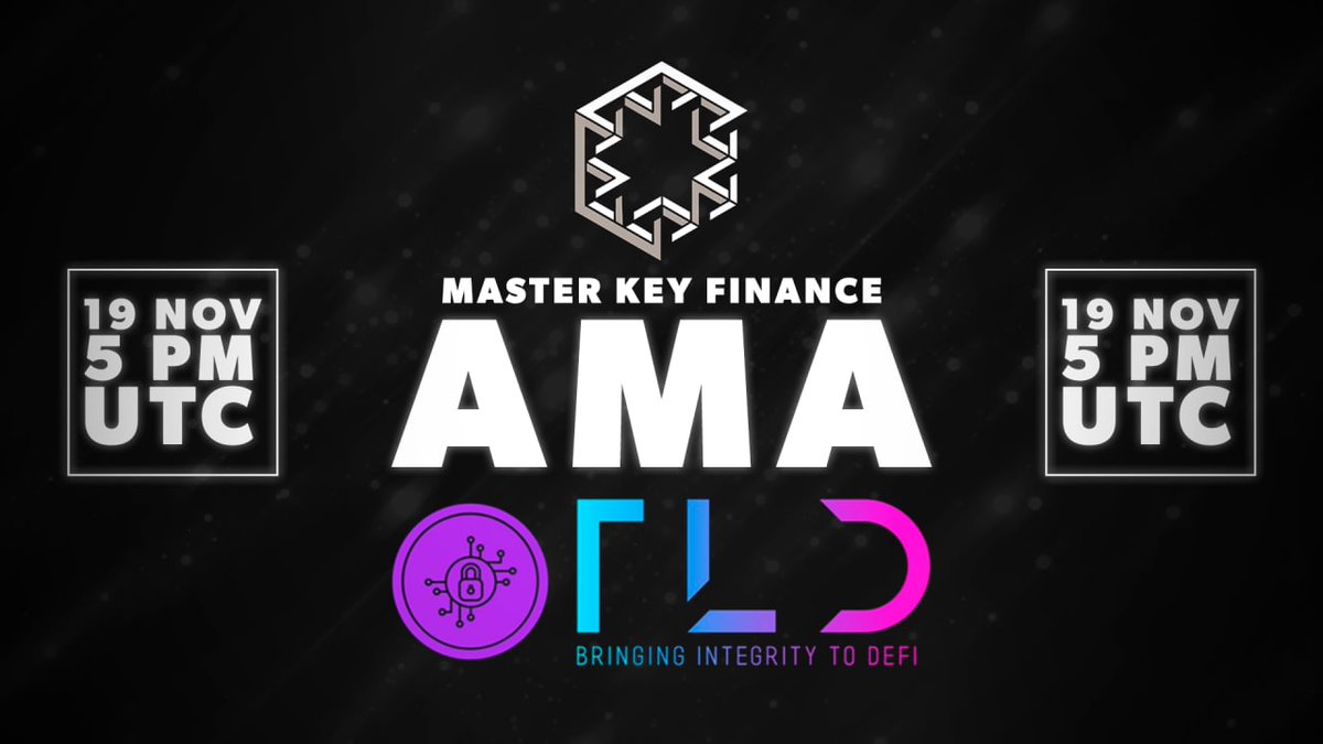 MasterKey_Fin's tweet photo. Jay is holding 3 different AMAs today!

Facts:
1. Nobody has a better product than MKF
2. Nobody works harder for their owners
3. Token LAUNCH is 10 Dec 22

Better get a White List spot https://t.co/1gpEfpo30C