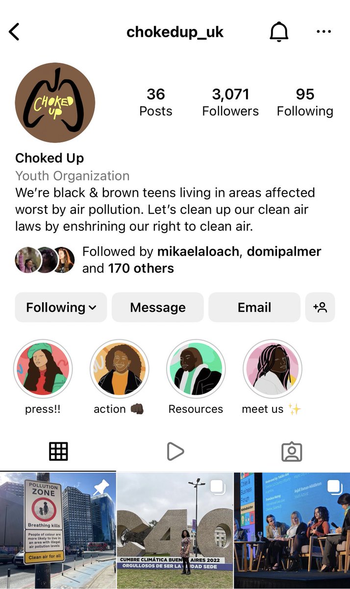 Just in case twitter collapses within the week, don’t forget to follow our Instagram @chokedup_uk.