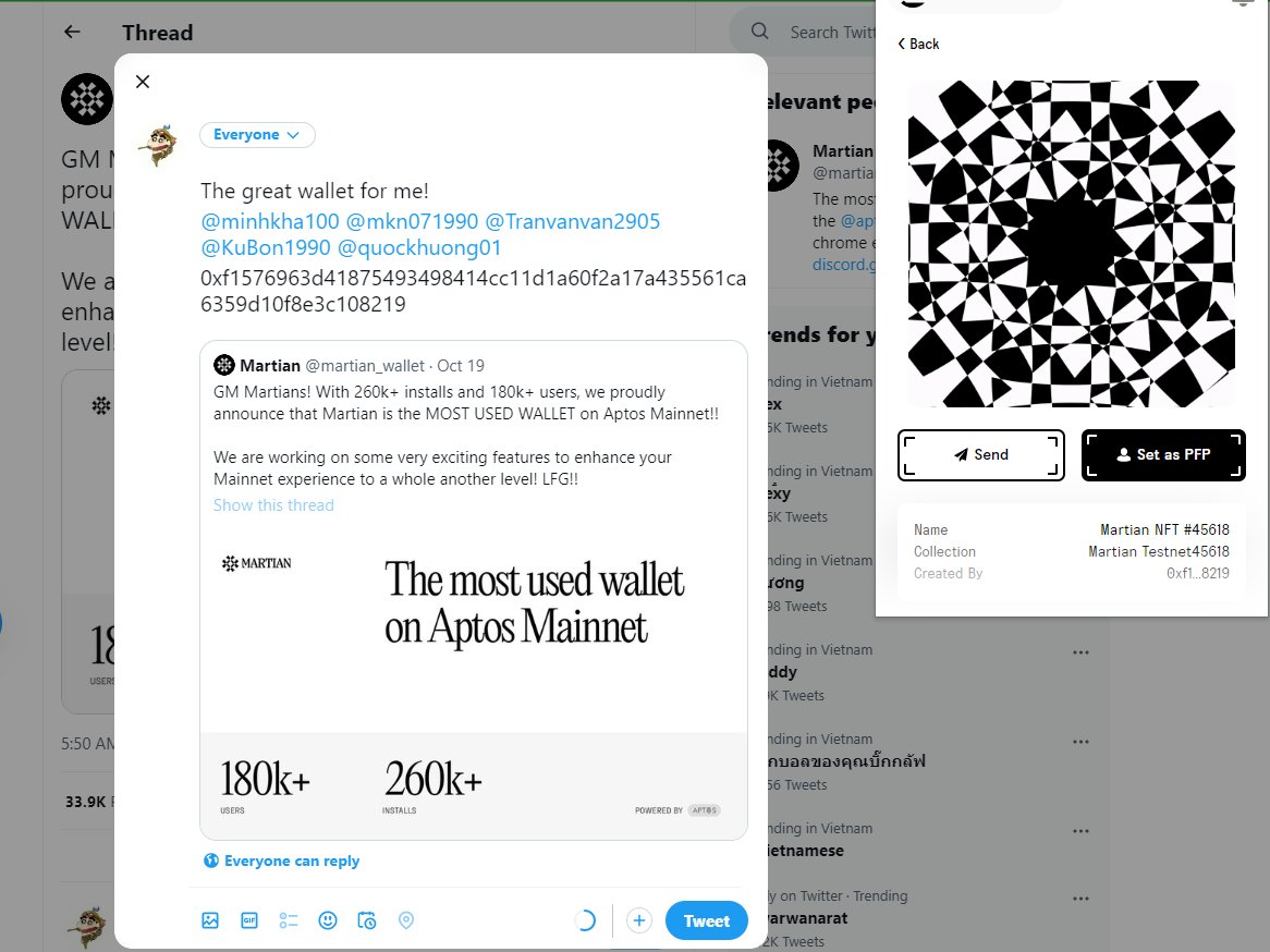 Mr Dung (@mrdung87777146) on Twitter photo The great wallet for me!
<a href="/minhkha100/">Minh Kha Nguyen</a> <a href="/mkn071990/">NMK</a> <a href="/Tranvanvan2905/">Tran Van Van ❤️ Memecoin</a> <a href="/KuBon1990/">Ku Bon</a> <a href="/quockhuong01/">Quốc khương</a>
0xf1576963d41875493498414cc11d1a60f2a17a435561ca6359d10f8e3c108219 The great wallet for me!
<a href="/minhkha100/">Minh Kha Nguyen</a> <a href="/mkn071990/">NMK</a> <a href="/Tranvanvan2905/">Tran Van Van ❤️ Memecoin</a> <a href="/KuBon1990/">Ku Bon</a> <a href="/quockhuong01/">Quốc khương</a>
0xf1576963d41875493498414cc11d1a60f2a17a435561ca6359d10f8e3c108219