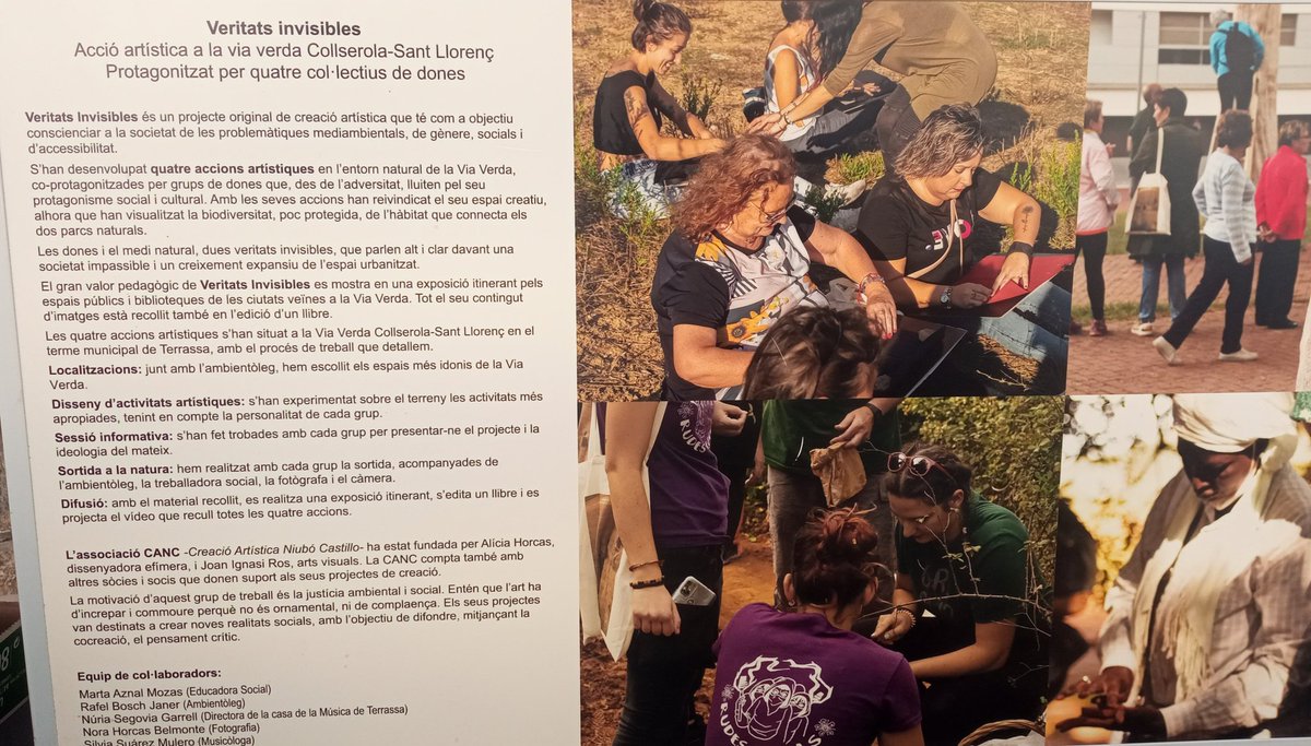 Avui ha estat un dia fred però interessant per veure que les entitats seguim fent coses de la #ViaVerdaCollserolaStLlorenç 
<a href="/Adenc1982/">ADENC</a> <a href="/entorns/">Tu ets entorns Terrassa!</a> <a href="/refemelCD/">REFEM</a> <a href="/SQVNATURA/">sqvNatura</a> <a href="/RubidArrel/">Rubí d'Arrel</a> <a href="/unPARCaSantJoan/">ReconvertimGolfSantJoan</a> <a href="/BoscSos/">Sos Bosc Volpelleres</a> <a href="/PCDCollserola/">PLATAFORMA CÍVICA PER A LA DEFENSA DE COLLSEROLA</a>