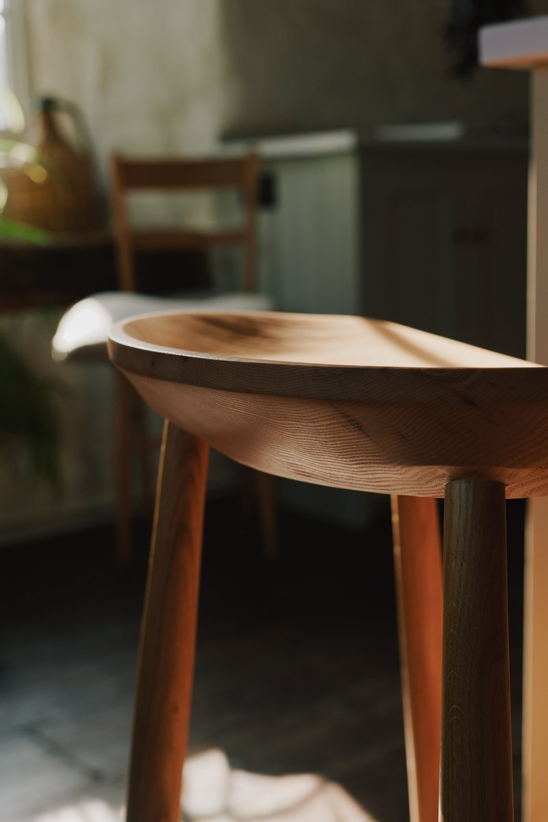 deVOLKitchens's tweet image. This has to be one of everyone's favourite designs and stories from season one of For The Love Of Kitchens. The Bum Stool, designed for bums, by bums! devol.ltd/t/thebumstool #EnglishDesign