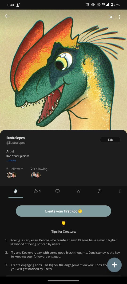 ilustralopes's tweet photo. Jogando meu Koo pra rolo aí galera!! O @ é o mesmo, segue lá 💛🐥

#koobrasil #ArtistanoKoo https://t.co/PcUIAb7tTK