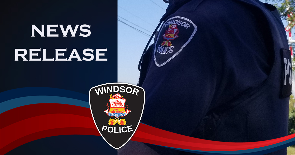 Windsor Police on Twitter "WINDSOR POLICE NEWS RELEASE Windsor Police