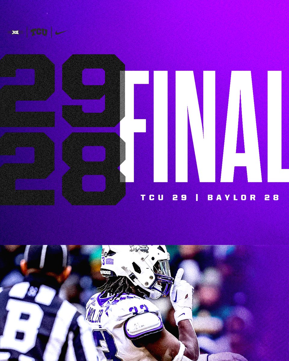 You weren't special. You were just next. #GoFrogs #DFWBig12Team