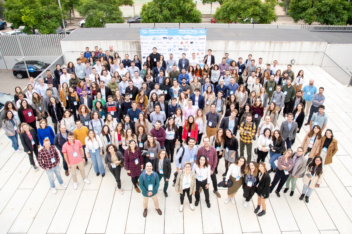 #CongresoYWP2022 
El reencuentro del sector del agua 💧