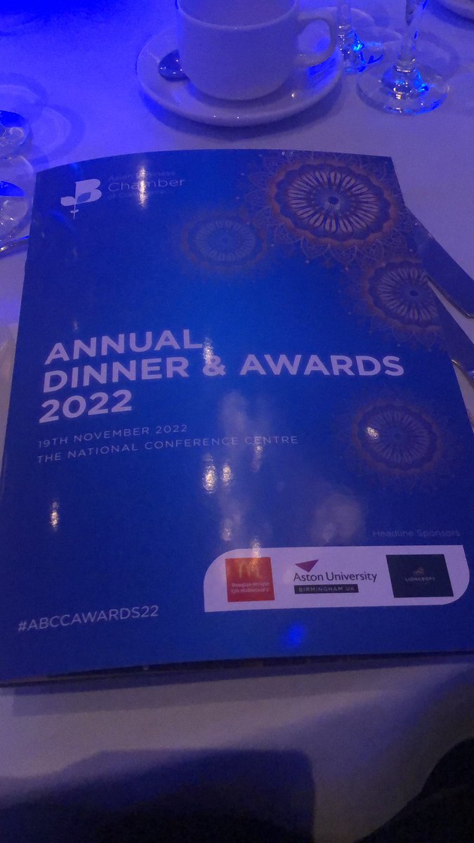 Looking forward to this years #ABCCAWARDS22 @AsianbizChamber