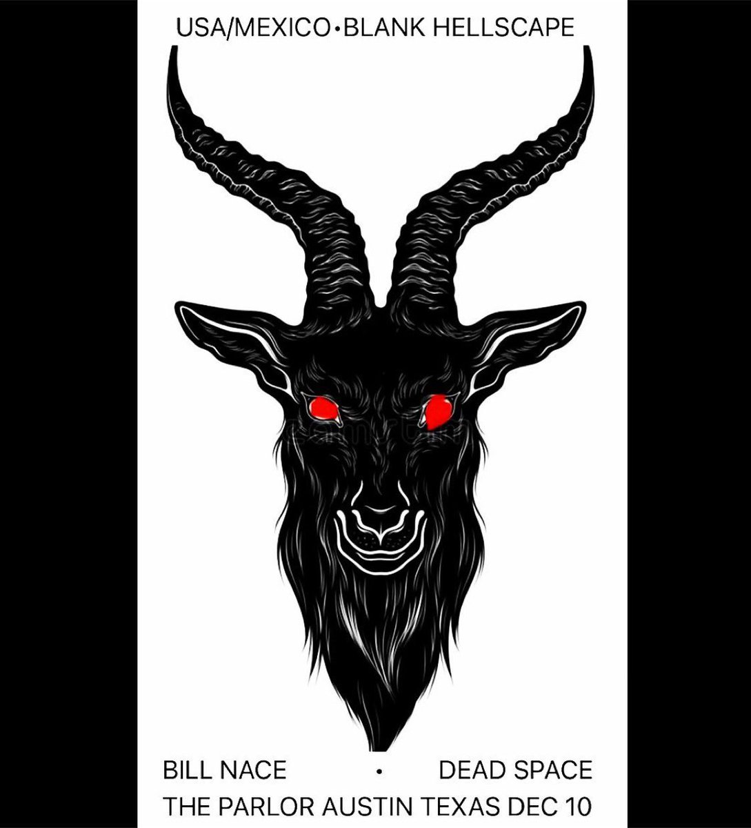 USA/Mexico, Blank Hellscape, Bill Nace, The Dead Space, free afternoon show, The Parlor Saturday 12/10 <a href="/TheDeadSpace_/">The Dead Space</a> <a href="/blankhellscape/">🅱️lank hellscape</a>