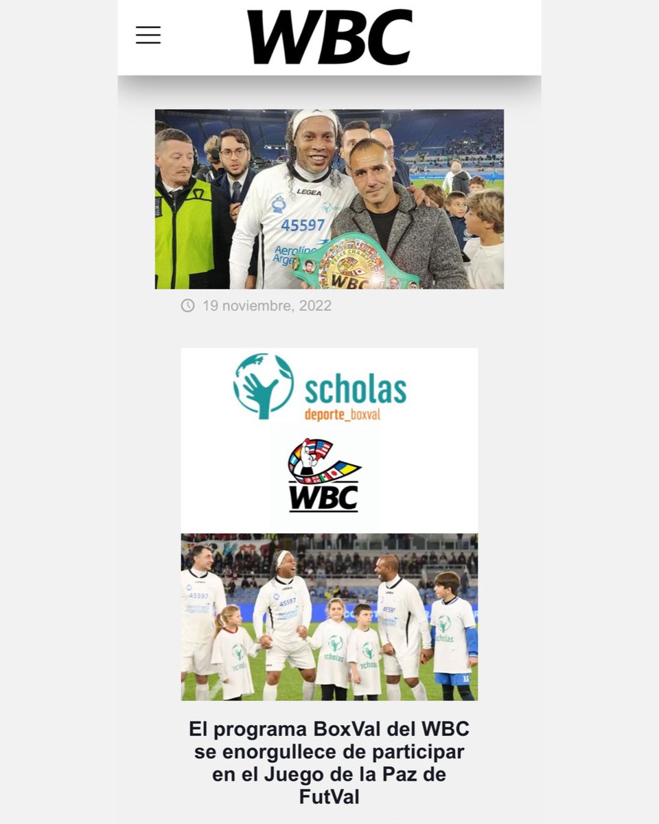 HectorSulaimanS's tweet photo. Juego de la Paz ! 
#Futval #wbcboxing #Boxval
______________________________
https://t.co/2qZPxO5dXQ https://t.co/ugx8mqy4GM