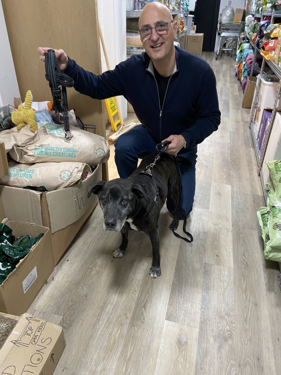 Donating a dog harness to <a href="/Battersea_/">Battersea</a> <a href="/Battersea_PA/">Battersea Public Affairs</a> at Pets Corner today. Big box of goodies coming their way by the looks of it.