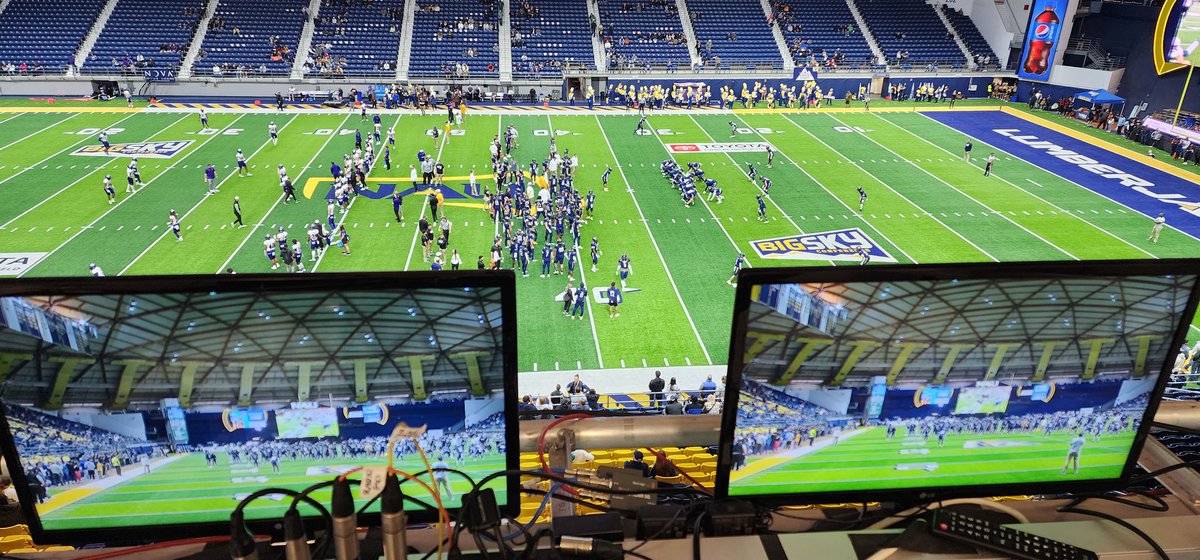 The 18th year in the <a href="/NAU_Football/">NAU Football</a> booth with <a href="/KevinLStephens/">Kevin Stephens, CPA</a>, wraps today in the battle for the Red Rock Rivalry Trophy vs <a href="/weberstatefb/">Weber State Football 🏈</a>!
<a href="/lindseyridgway4/">Lindsey Ridgway</a> joins us on the sideline at 1-pm MT on <a href="/ESPNPlus/">ESPN+</a> 

Watch here: espn.com/espnplus/playe…

#RaiseTheFlag
#WeAreWeber
#BigSkyFB