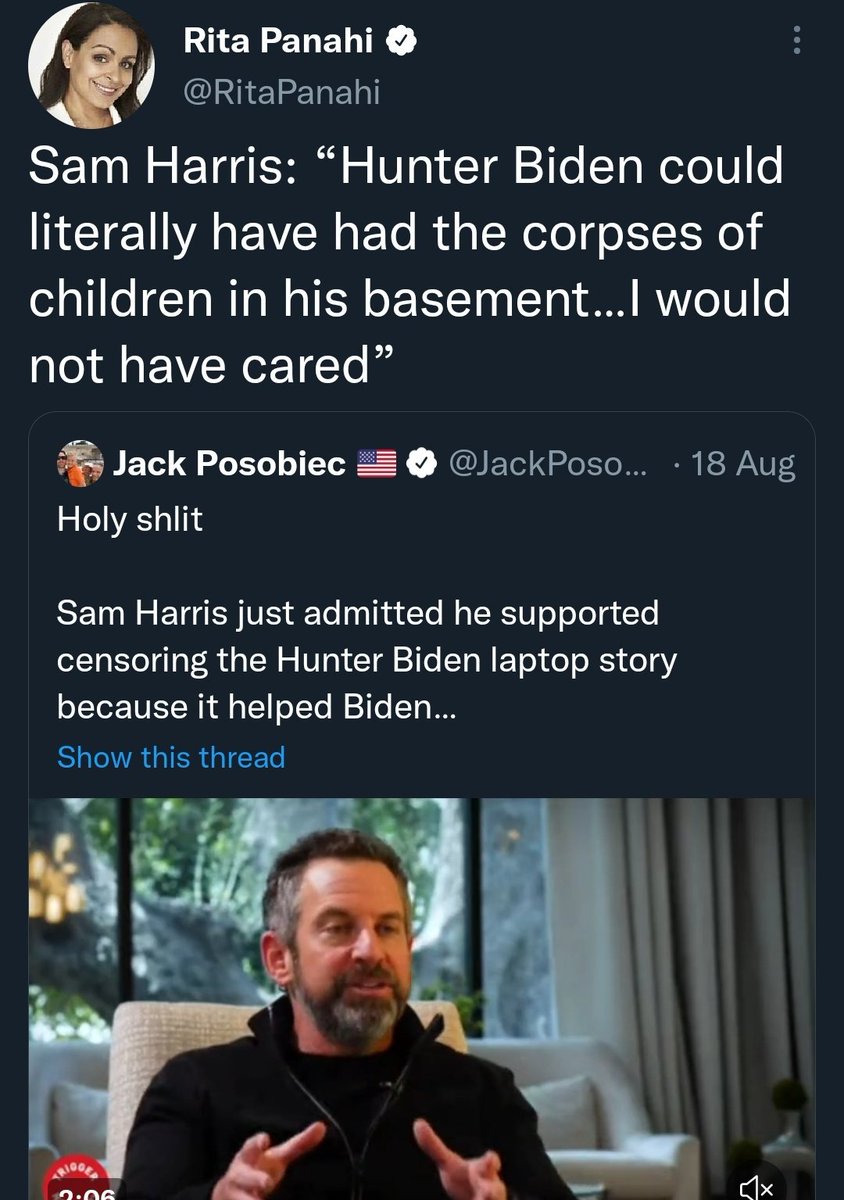 dandelafe's tweet photo. @SamHarrisOrg This you, bro? https://t.co/nJayX5ztXl