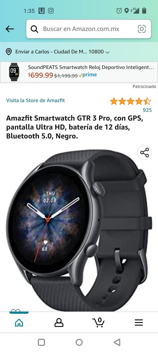 cmorales30's tweet photo. @Carlos_Vassan Hola tocayo me gustaría ganarme la tarjeta para poder acompletar pa comprarme el amazfit GTR 3 Pro bueno esa o ya si no la Xiaomi band 7 pro en este #BuenFin2022 #VassanBF https://t.co/9CHNHkEcnf