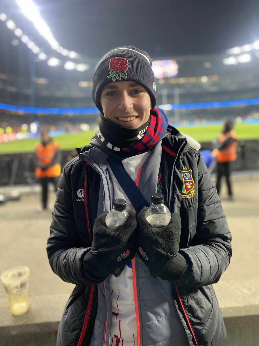 NGaberyAdams's tweet photo. It’s not #Guinness but it is his 16th Birthday! A great comeback by @EnglandRugby 🌹🏉💪🏻#matchdayguinness https://t.co/F0CL5IHVCk