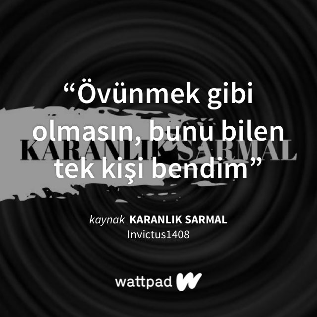 Sana helal olsun. Sen ne kadar övünsen azdır🖤Ama havanı da attın yani😂
#KaranlıkSarmal