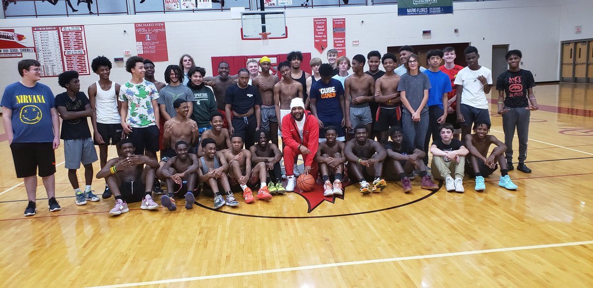 CoachM_Guyton's tweet photo. Through the grace of GOD I am thrilled and honored to announce I was officially offered and excepted the Boys Varsity Head Basketball Coaching position at Muskegon Orchard View High School. 

A colossal thank you to my family and friends for their constant love and support. https://t.co/Q5PMdPoPDs