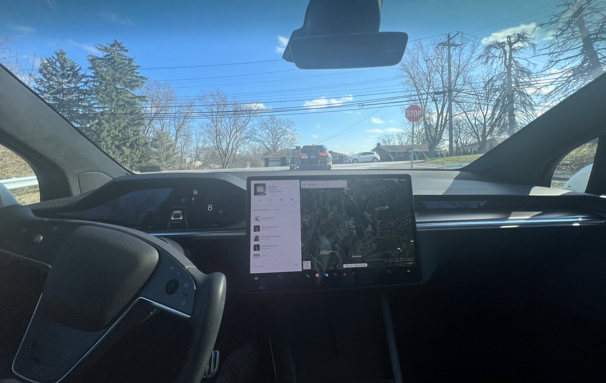 MilMileBattery's tweet image. Todays beautiful view @elonmusk #ModelXPlaid 🤤