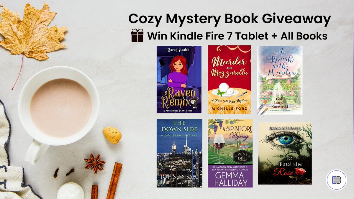 OUR NOVEMBER COZY MYSTERY BOOK GIVEAWAY IS LIVE!!!

Enter to win below:

cravebooks.com/giveaway/group…

@cheesycozies
@gemmahallidayca
@johnmisak

 #bookgiveaway #bookgiveawayalert #kindlefire #cozy #cozymystery #cozymysterybooks #cozymysteryreader #cozymysteryauthor