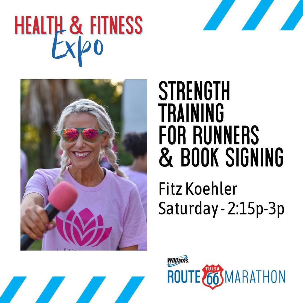 Route 66 Marathon (@route66marathon) on Twitter photo Coming up back to back at the Expo stage, our amazing race announcers <a href="/fitzness/">Fitz Koehler -</a> and <a href="/rudynovotny/">Rudy Novotny</a>!
Head that way soon for strength training tips with Fitz followed by race announcing fails and fun!
See you there!
#rt66run instagr.am/p/ClJ6XkdPLOT/ Coming up back to back at the Expo stage, our amazing race announcers <a href="/fitzness/">Fitz Koehler -</a> and <a href="/rudynovotny/">Rudy Novotny</a>!
Head that way soon for strength training tips with Fitz followed by race announcing fails and fun!
See you there!
#rt66run instagr.am/p/ClJ6XkdPLOT/