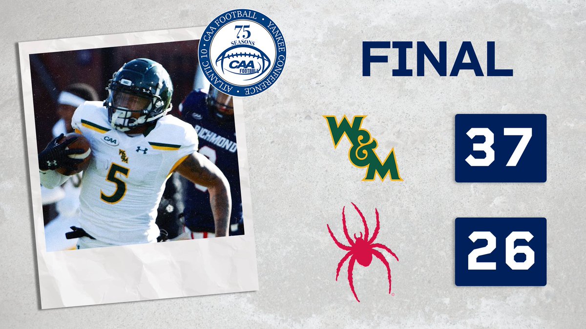 CAA Football (@caafootball) on Twitter photo This game was everything and then some!
<a href="/WMTribeFootball/">William & Mary Tribe Football</a> takes home the Capital Cup and the #CAAChamps 🏆 This game was everything and then some!
<a href="/WMTribeFootball/">William & Mary Tribe Football</a> takes home the Capital Cup and the #CAAChamps 🏆