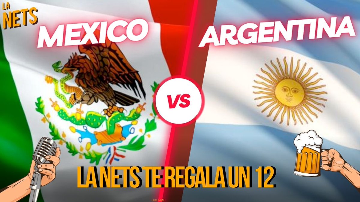 La_Nets19's tweet photo. Es hoy! 

La #MundialNets, para celebrar o llorar, te regala un 12 de chelas

El ganador será anunciado en cuanto termine el partido

#FIFAWorldCupQatar2022 https://t.co/rCAOQOBtGb