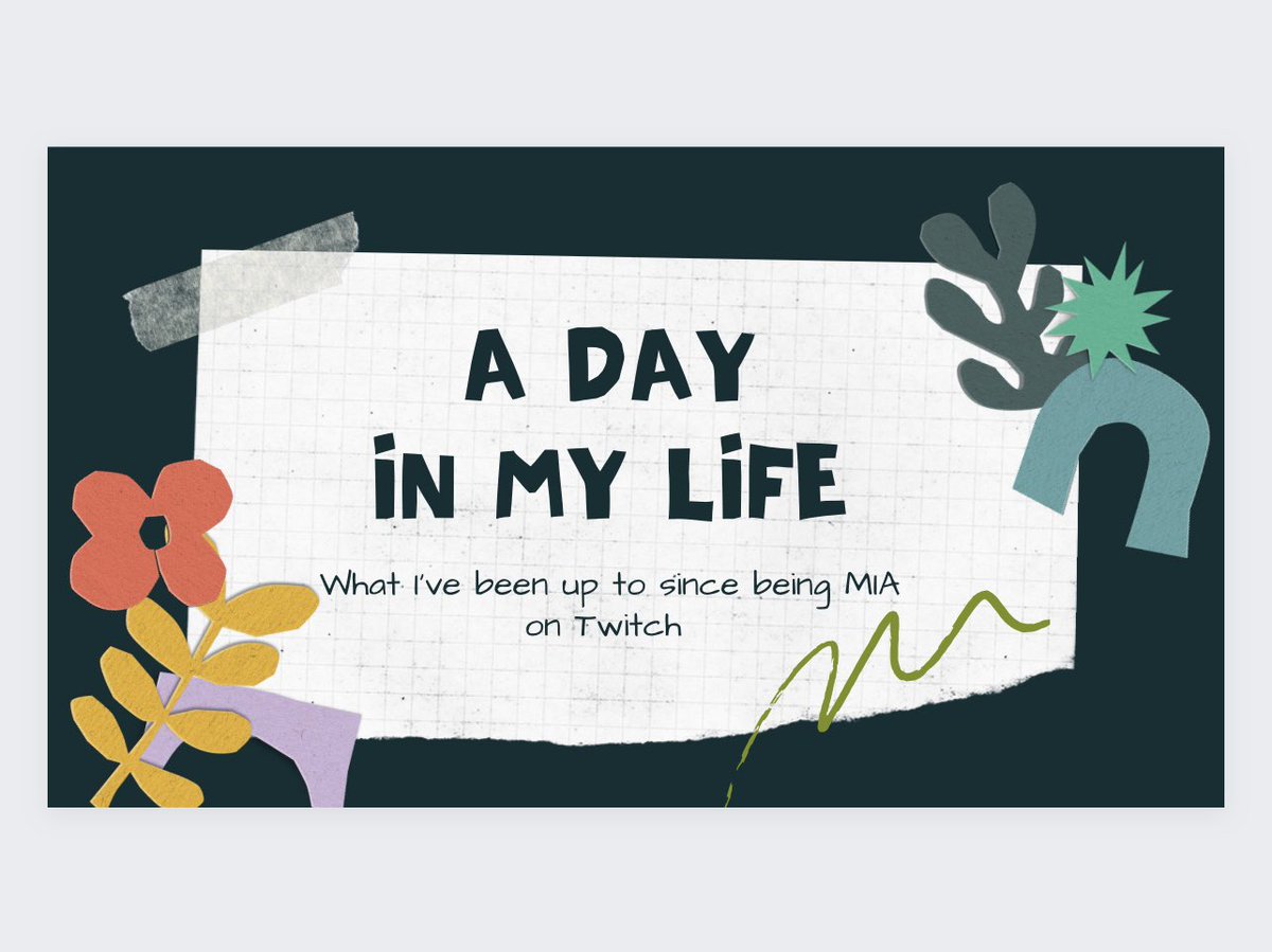 BunnyBooLiv's tweet photo. A sneak peek for tonight’s stream 👀

I made a PowerPoint to update y’all on what I’ve been up to! Inspiration from @sunflowermags ❤️

Farewell apartment stream in about 4 hours!! 

Starting at 7pm EST! 

See you then 🥰 https://t.co/WFN9AQGMUe