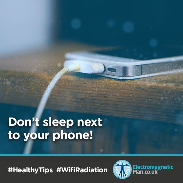 Another simple #HealthyTip! Avoid sleeping next to your charging phone 😴 When charging, your phone emits higher levels of radiation! So put it in a different room when you settle down for the night.

#EMF #EMR #Radiation #MobileRadiation