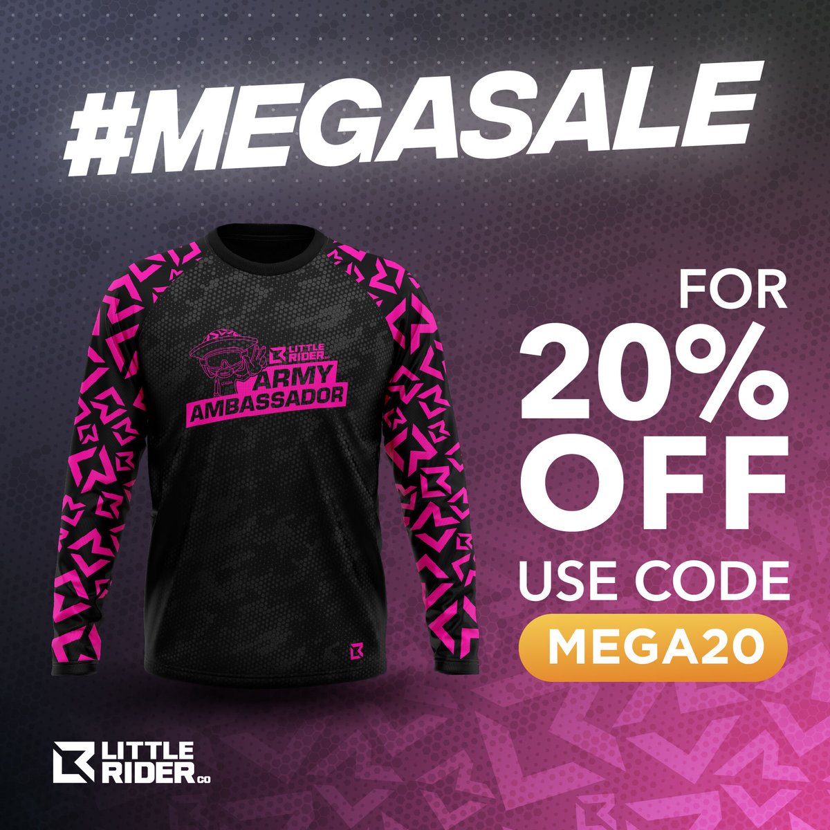 Did you grab a Little Rider bargain? Get 20% off all gear now with code 'MEGA20' at littlerider.com