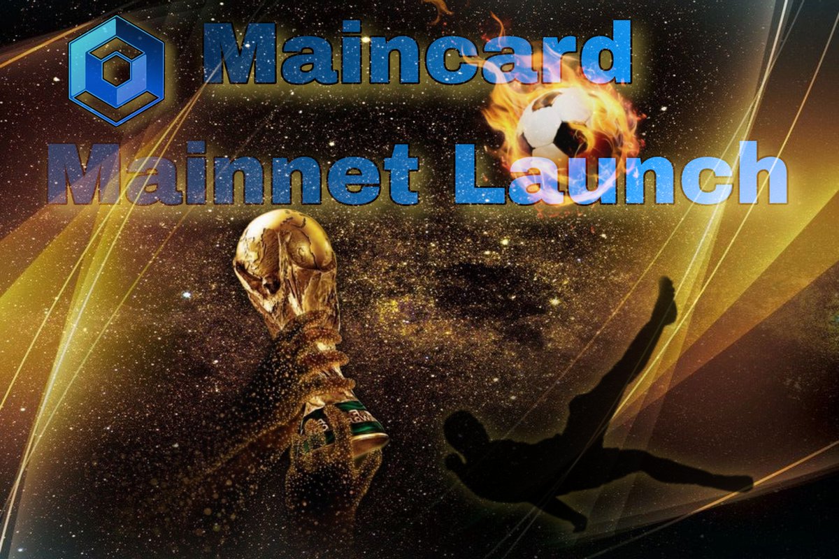maincard_io's tweet photo. Dear friends!
📢 It's time for the moment you've been waiting for!
Today, November 19, 2022, we launch the Maincard #mainnet! 🚀

Now you can earn by predicting your favorite sports events, including the #Fifa22⚽️

Join 👉 https://t.co/2TYhBqwASw
#P2E #NFT #web3 #Blockchain https://t.co/oUomSNko7q